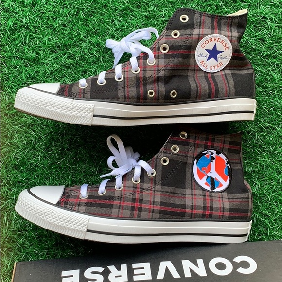 CONVERSE CTAS HI BROWN/WHITE/BLACK MEN’S - Picture 12 of 16